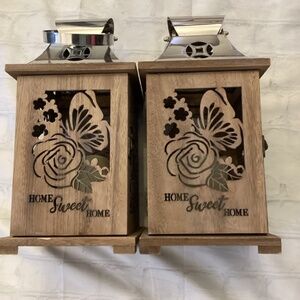 Home Sweet Home Battery Candle Lamps ( NWOT: